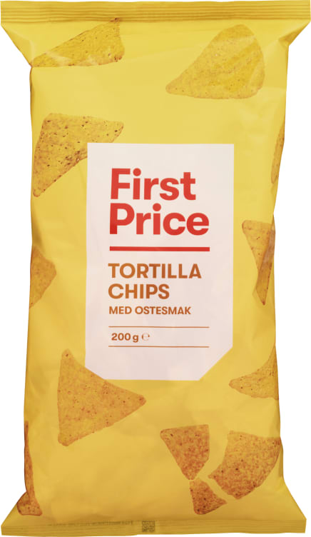 Bilde av Tortilla Chips Ost 200g First Price