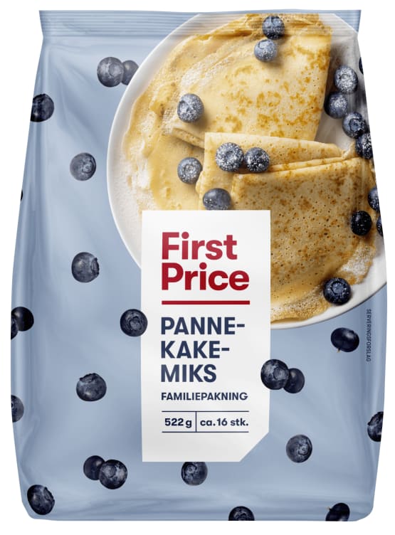Pannekakemiks 522g First Price