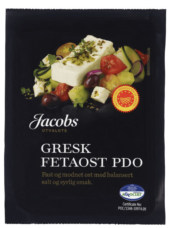 Fetaost Gresk Pdo 150g Jacobs Utvalgte