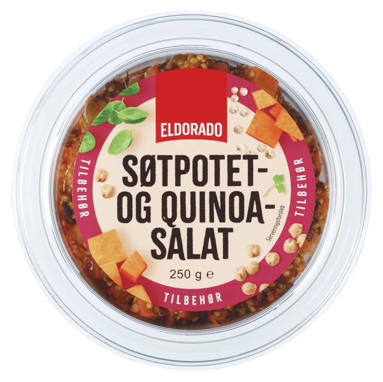 Salat m/Quinoa 250g Eldorado