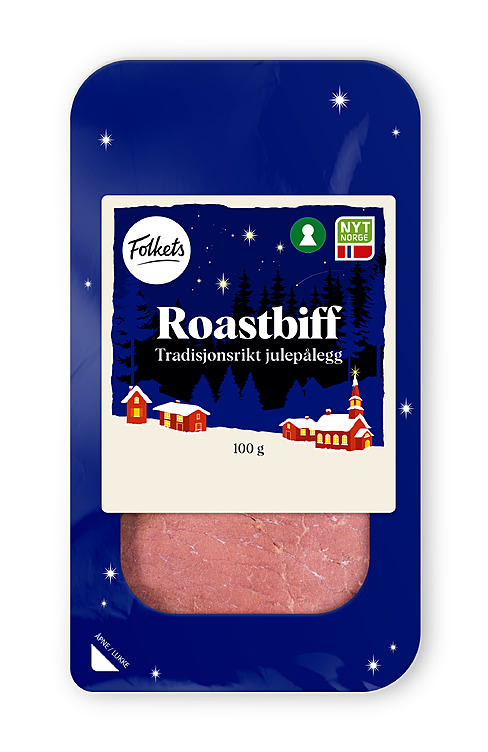 Roastbiff 100g Folkets