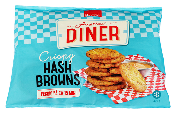 Hash Browns American Diner 400g Eldorado