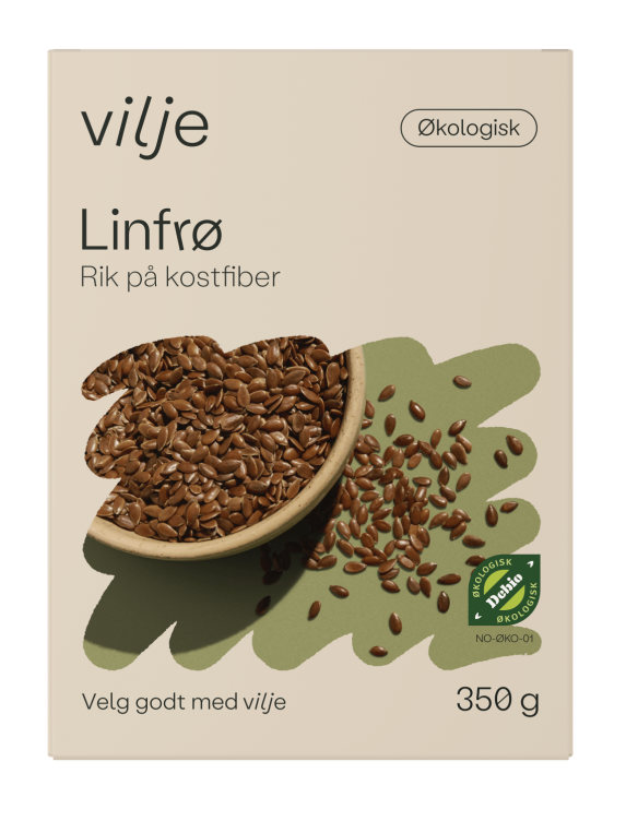 Linfrø Økologisk 350g Vilje