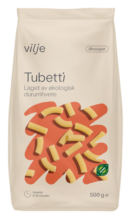 Product Image for Pasta Tubetti Økologisk 500g Vilje
