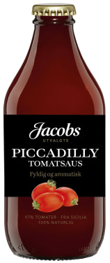 Tomatsaus Piccadilly 330g Jacobs Utvalgte