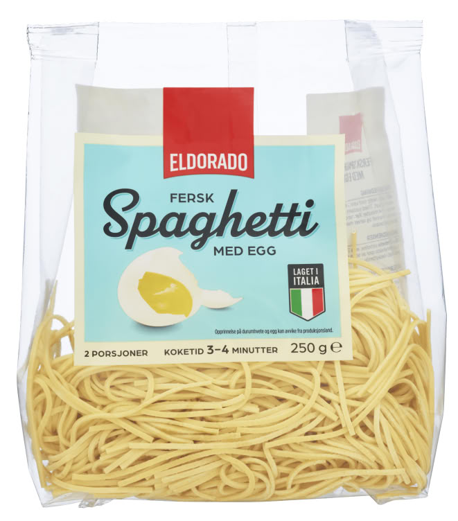 Spaghetti Fersk 250g