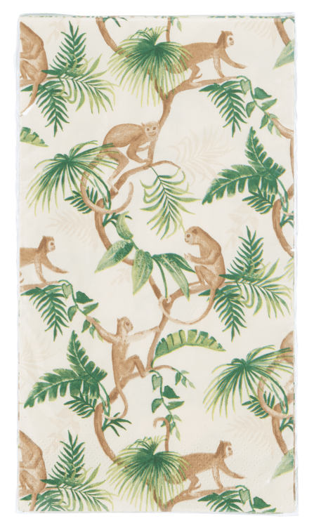 Serviett Apekatt 15stk Unik