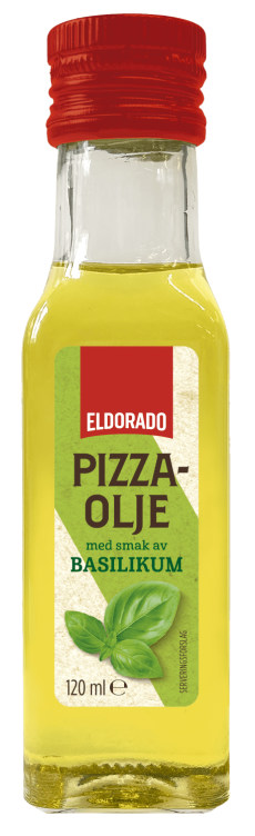Pizzaolje Basilikumsmak 120ml Eldorado