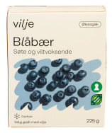 Blåbær Økologisk 225g Vilje