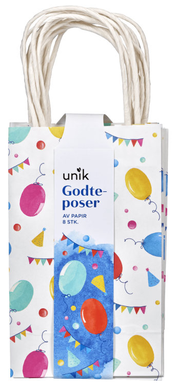 Product Image for Godteposer Party 8stk Unik