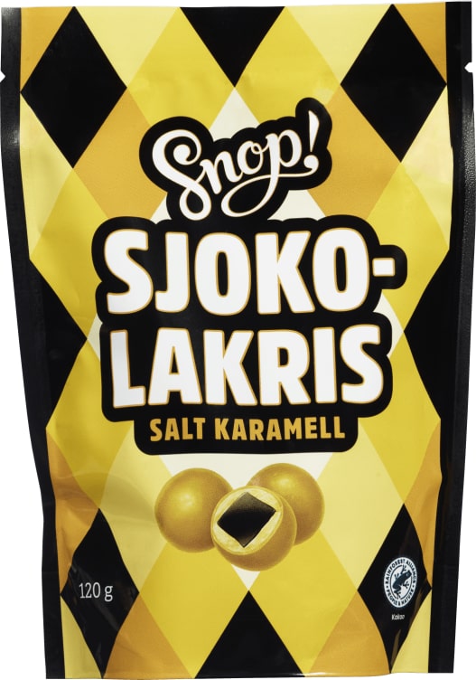 Product Image for Sjoko-Lakris m/Salt Karamell 120g Snop