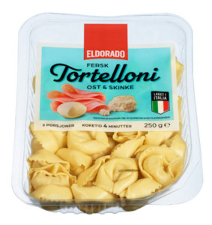 Tortelloni Ost&Skinke 250g Eldorado