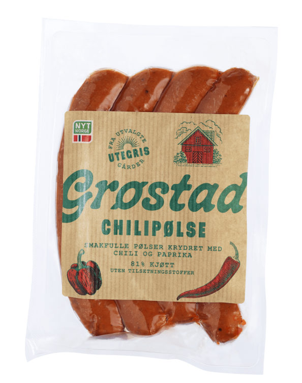 Product Image for Chilipølse Sous Vide 240g Grøstad