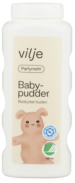 Babypudder Parfymefri 100g Vilje
