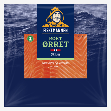 Ørret Røkt skivet