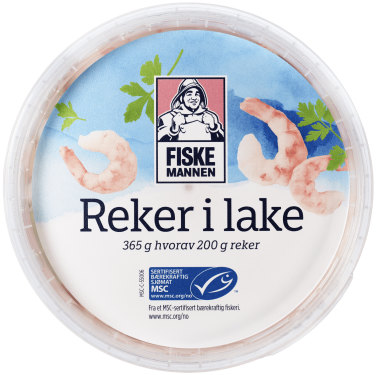 Reker i Lake Msc 365g Fiskemannen