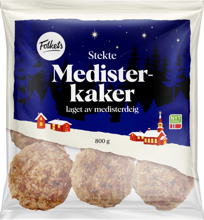 Medisterkaker 800g Folkets