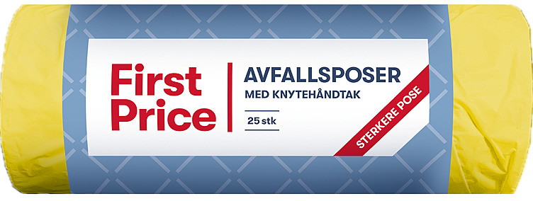 Avfallspose 24l 25stk First Price