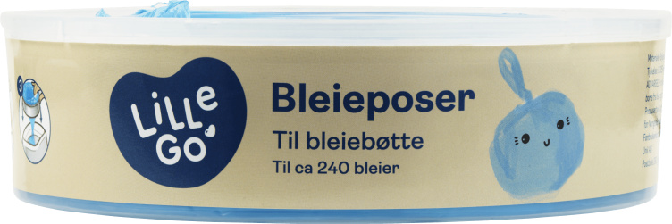 Bleiepose til Bleiebøtte Ca240stk
