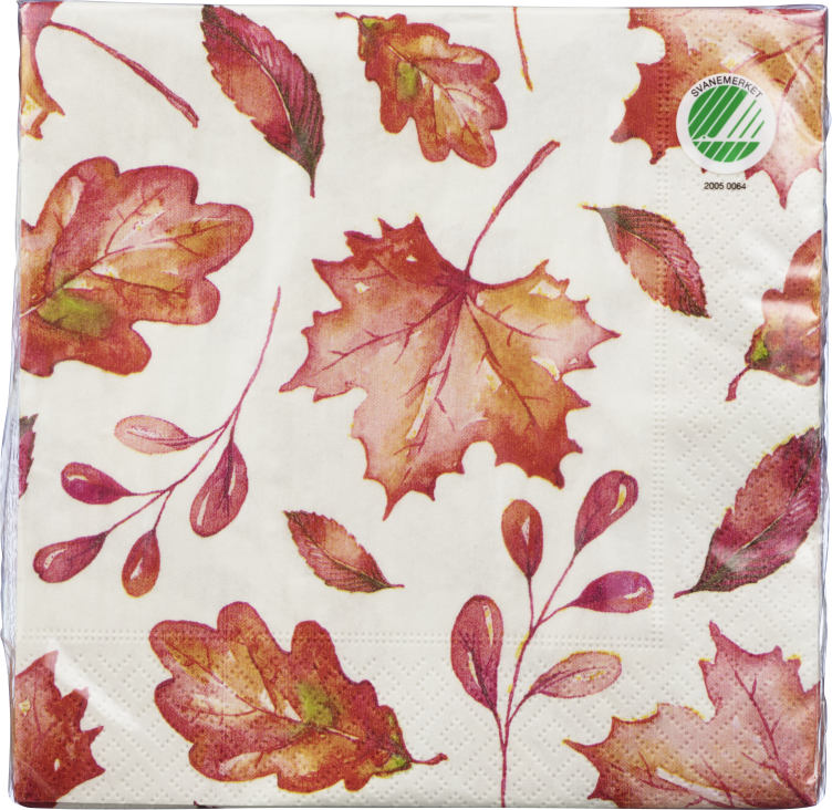 Serviett Lunsj Autumn Leaves 20stk Unik