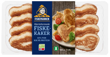 Fiskekaker Hjerte