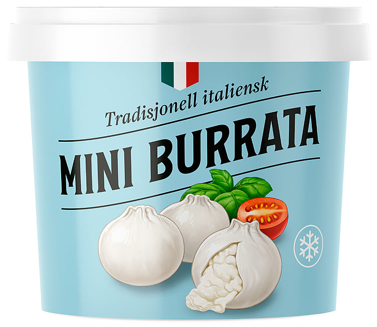 Burrata Mini Fryst 150g (3x50g)