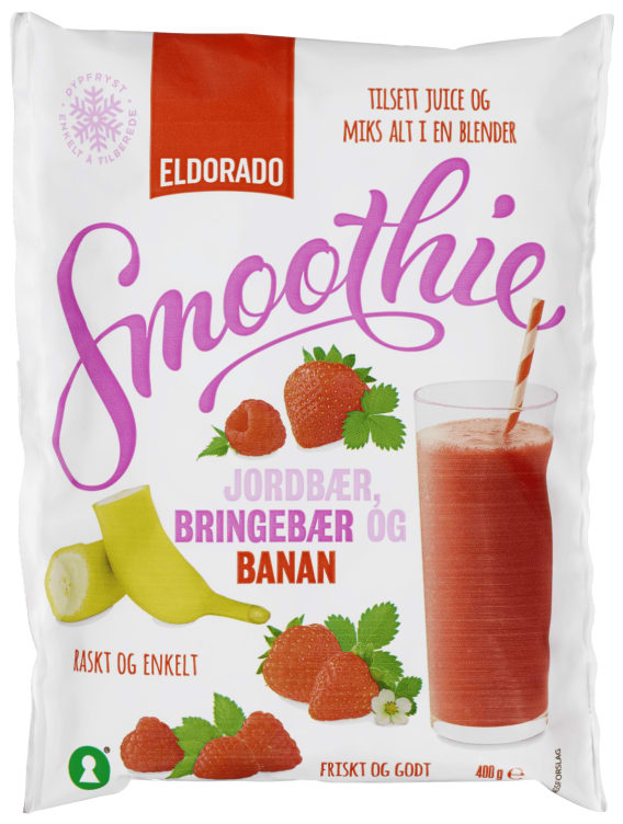 Smoothie Mix Jord/Bring/Ban 400g Eldorado