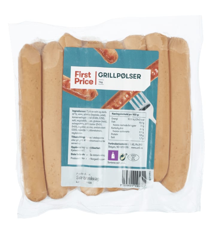 Grillpølse 1kg