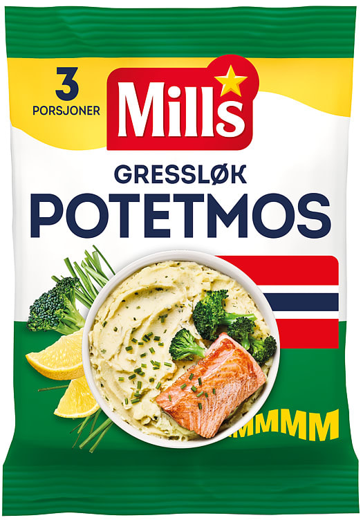 Potetmos m/Gressløk 90g