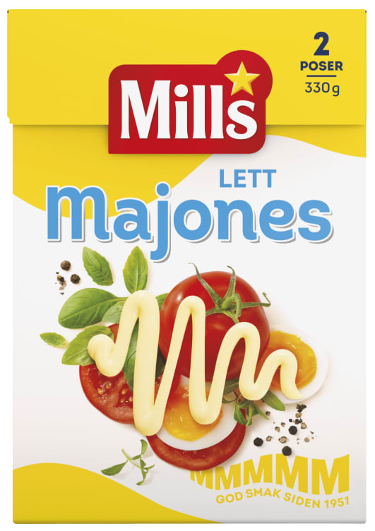 Bilde av Majones Lett 330g Mills