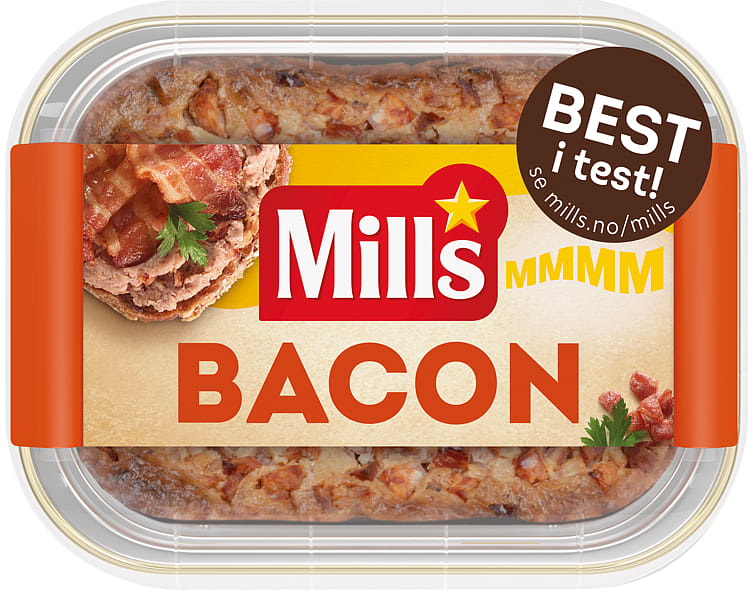 Baconpostei Ovnsbakt 185g Mills