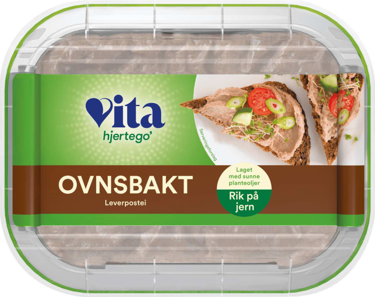 Postei Ovnsbakt 185g Vita Hjertego