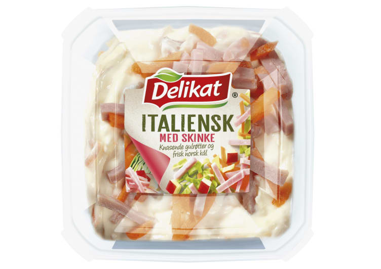 Italiensk Salat m/Skinke 180g Delikat