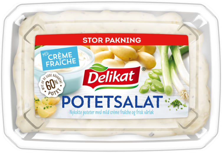Potetsalat Creme Fraiche 600g Delikat