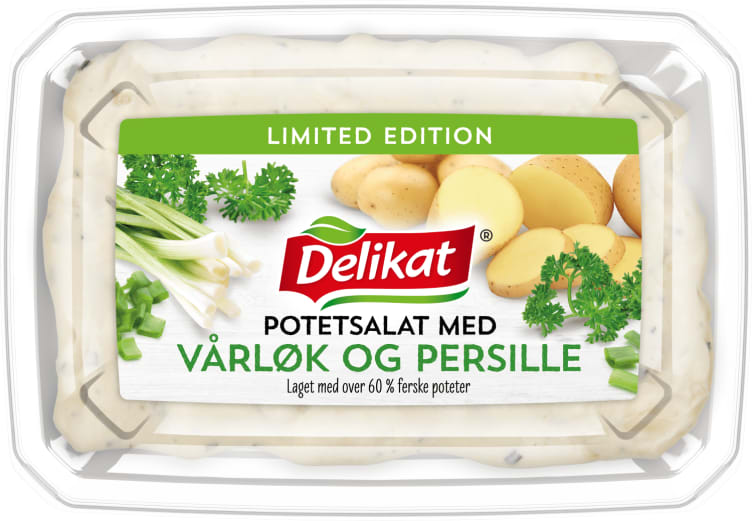 Potetsalat Vårløk& Persille 650g Delikat