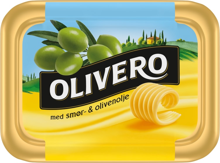 Olivero Smør&Olivenolje 250g