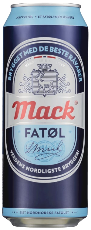 Mack Fatøl 0,5l boks