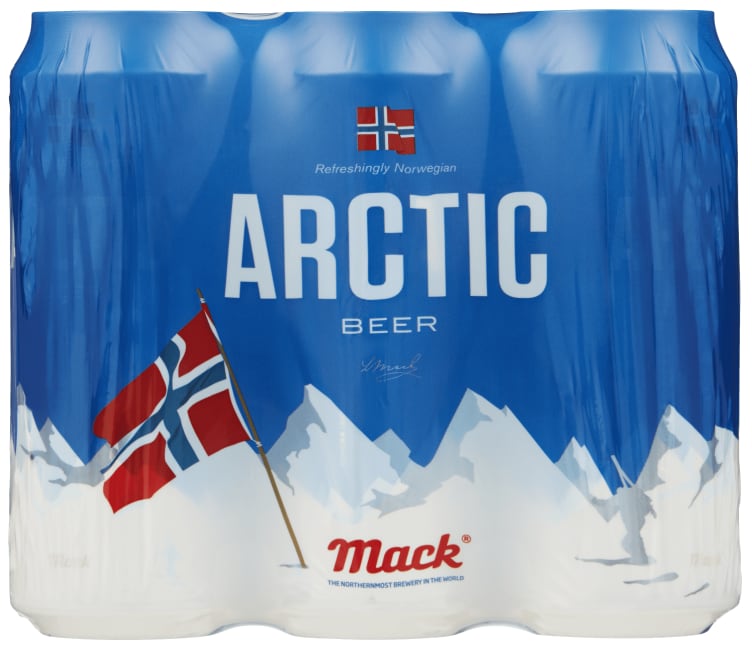 Mack Arctic Beer 0,5lx6 boks