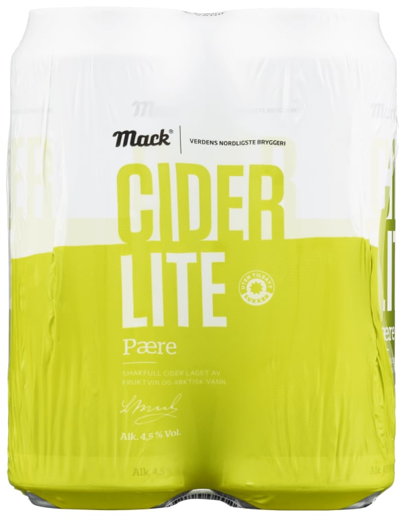 Mack Cider Pære Lite 0,5lx4 boks