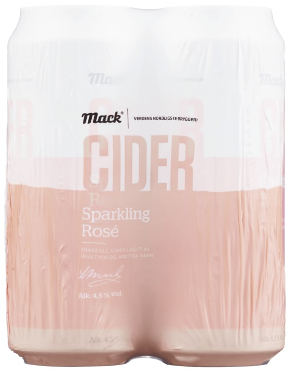 Mack Cider Sparkling Rose 0,5lx4 boks