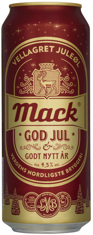 Juleøl Vellagret 0,5l boks