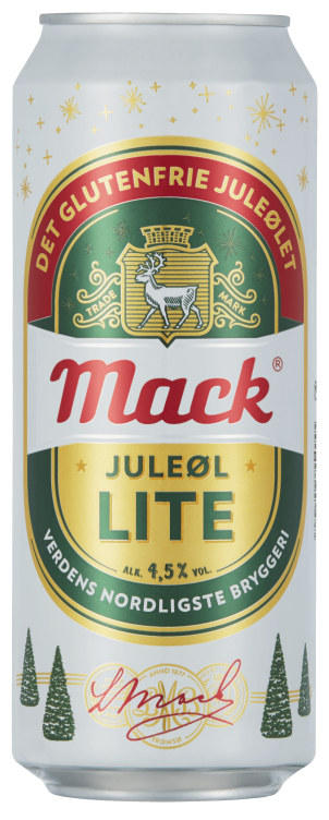 Mack God Jul Lite 0,5l boks