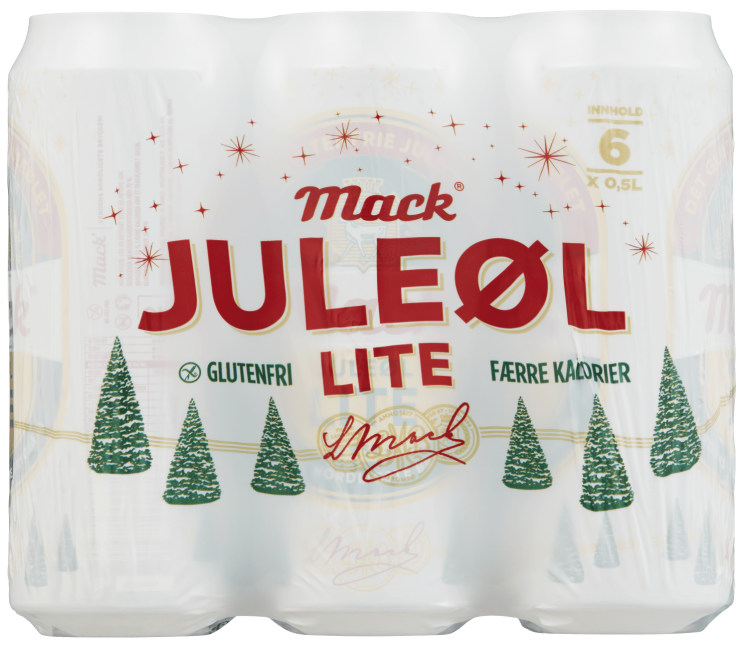 Mack God Jul Lite 0,5lx6 boks