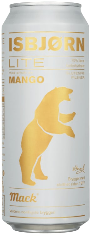 Mack Isbjørn Lite Mango Gl.Fri 0,5l boks