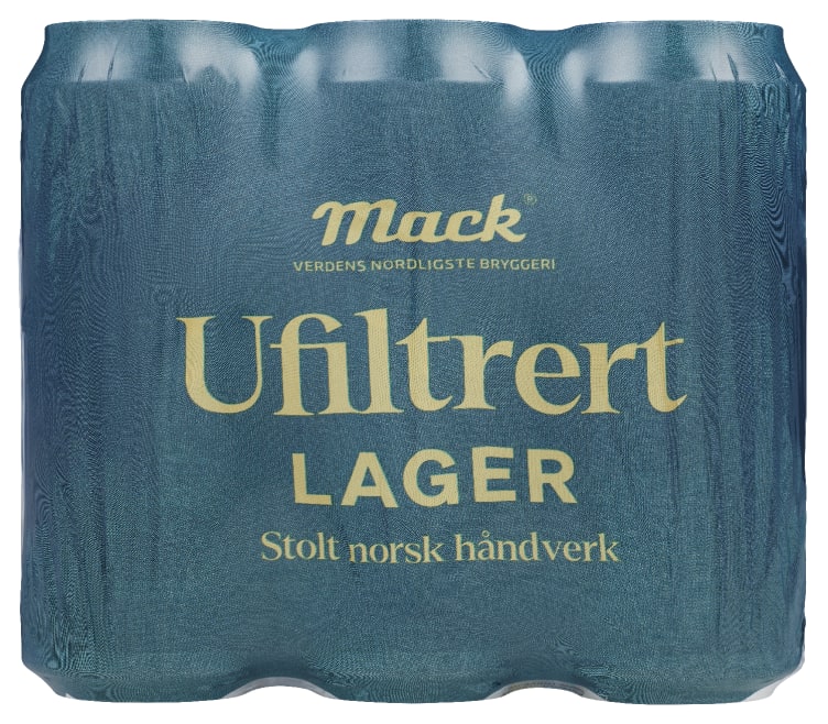 Mack Lager Ufiltrert 0,5lx6 boks