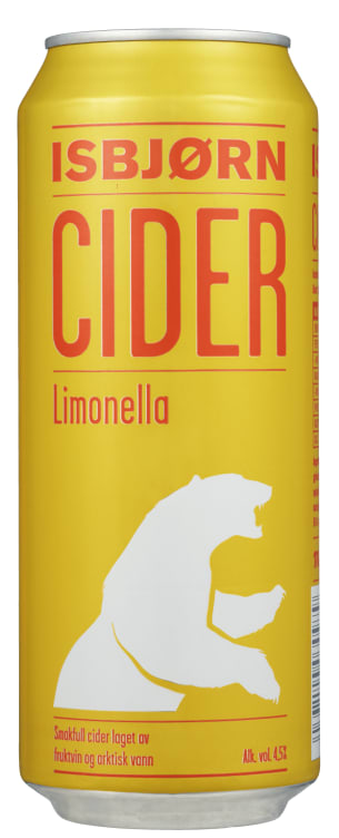 Mack Isbjørn Cider Limonella 0,5l boks