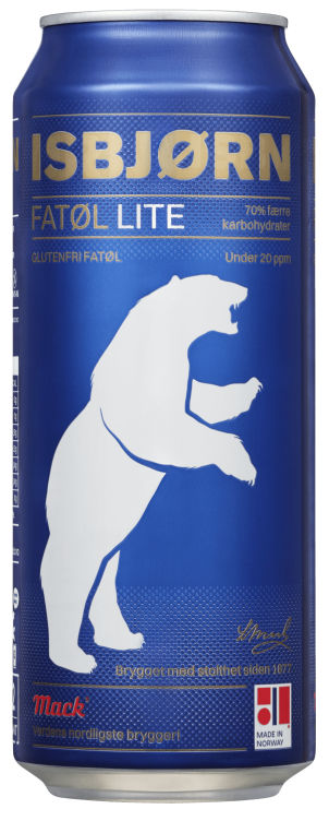 Mack Isbjørn Lite Fatøl 0,5l boks