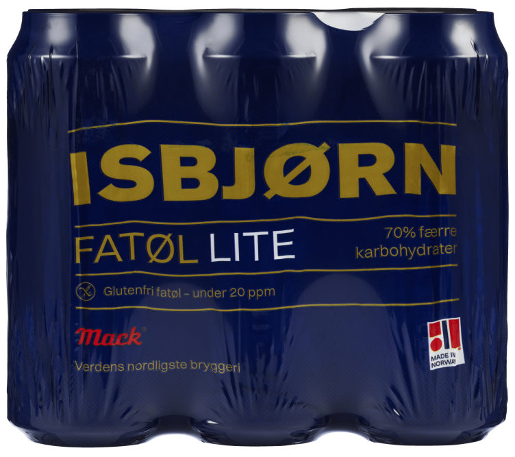 Mack Isbjørn Lite Fatøl 0,5lx6 boks