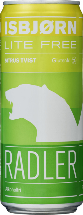 Mack Isbjørn Lite Free Radler Sitrus 0,33l boks
