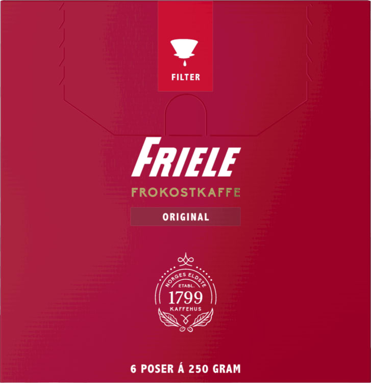 Friele Frokost Filtermalt 6x250g